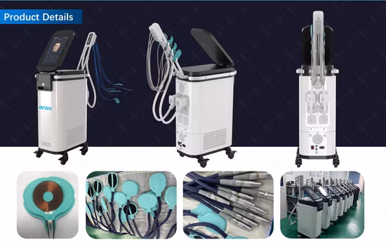 2023 Nueva llegada Peface 3 manija EMS RF máquina de eliminación de arrugas de elevación facial